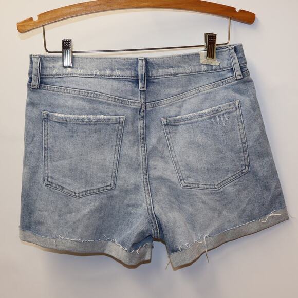 NWT Cosmic Blue Love Shorts 5 Pocket Design Distressed Waist Pockets Riptide - Picture 11 of 16
